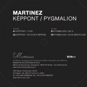 Martinez – Keppont / Pygmalion Martinez – Keppont / Pygmalion