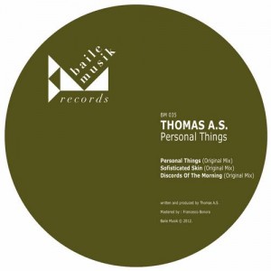 Thomas A.S. – Personal Things EP