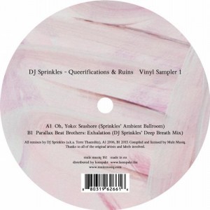 DJ Sprinkles – Queerifications & Ruins Sampler Vol. 1 [MM161]
