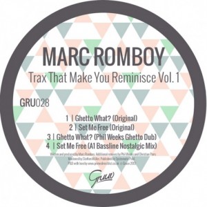 Marc Romboy – Trax That Make You Reminisce Vol 1
