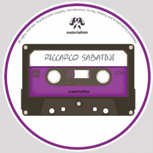 Riccardo Sabatini – Ciao EP [MATERIALISM038]