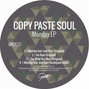 Copy Paste Soul – Monday EP [GRU033]