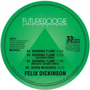 Felix Dickinson – Burning Flame EP [FBR025]