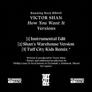 Victor Shan – How You Want It Versions [RB01D]
