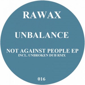Unbalance – Not Against People EP [RAWAX016]