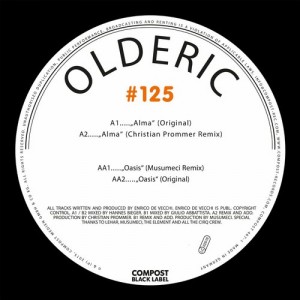 Olderic - Compost Black Label #125 - Alma EP [CPT4673]