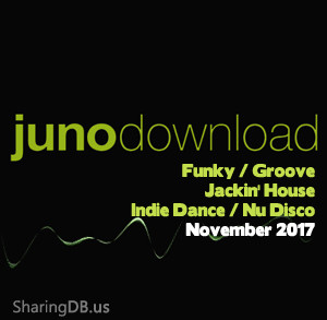 Junodownload 100 Funky / Groove / Jackin' House / Indie Dance / Nu Disco November 2017