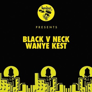 Black V Neck - Wanye Kest [NUR24393]