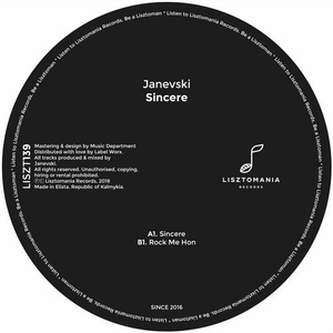 Janevski - Sincere [LISZT139]