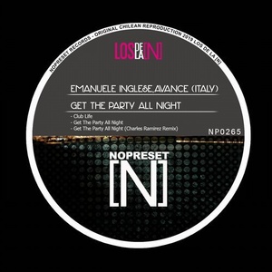 Emanuele Inglese, Avance (Italy) - Get The Party All Night [NP0265]