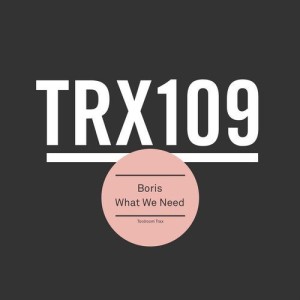DJ Boris - What We Need [TRX10901Z]