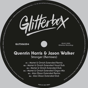 Quentin Harris, Jason Walker - Stronger (Remixes) [GLITS062D4]