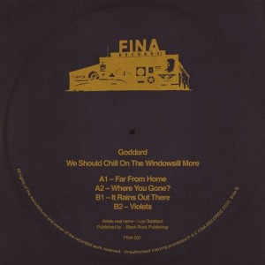 GODDARD (UK) - We Should Chill On The Windowsill More [FINA031]