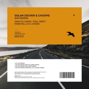 Golan Zocher, Choopie - Sayonara [ALLEY141]