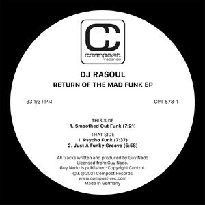 DJ Rasoul - Return Of The Mad Funk EP [CPT5783]