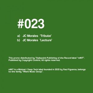 Jc Morales - Tribute EP [MNT023]