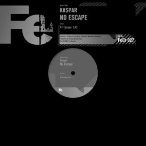 Kaspar (DE) - No Escape (Original Mix) [4056813373905]