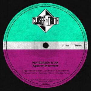 Platzdasch & Dix - Apparent Movement [CTT098]