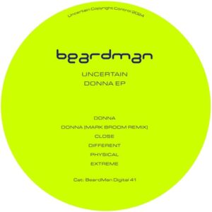 Uncertain - Donna EP [BMD041]