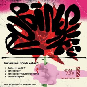 Rubinskee - Donde estas? [HOMAGE034]