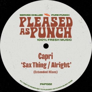 Capri (UK) - Sax Thing Always [PAP022]