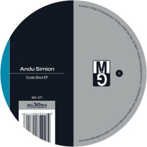 Andu Simion - Code Shot EP [MG071]