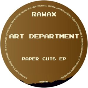 Art Department - Paper Cuts EP [RWX028]