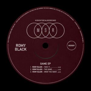 Romy Black - Game EP (Beatport Exclusive) [MSR089X]