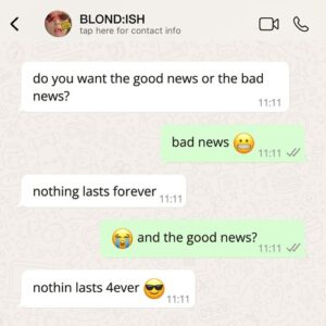 BLOND:ISH - nothing lasts 4ever [DSDR29AEX]